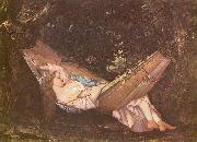 Gustave Courbet hammock France oil painting artist